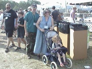  Scenes from 2001 Philly Folk Fest 
